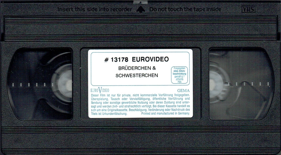 (VHS) Brüderchen & Schwesterchen - Märchen Klassiker (Deutschland 1953) - Bild 2 von 2