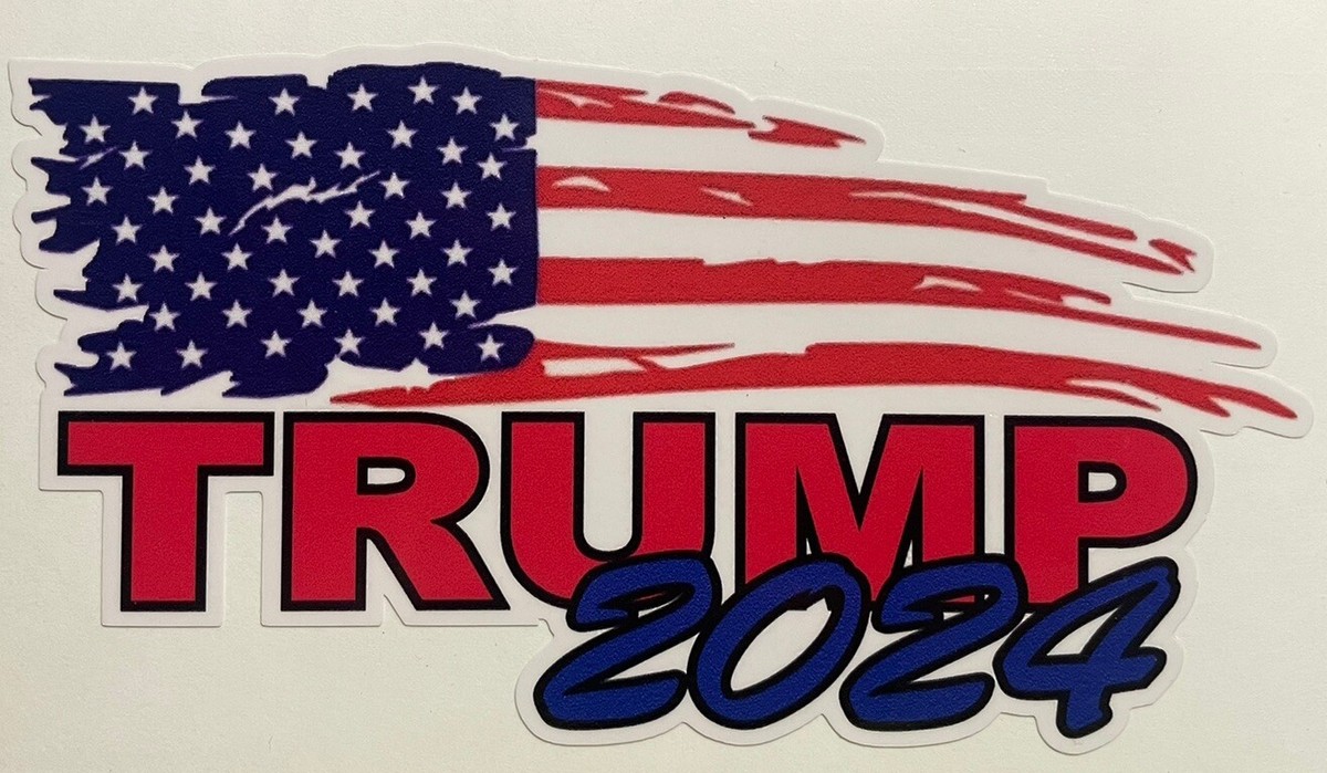 Trump 2024 MAGA American Flags Pack Vehicle Auto Decorations for Window Decor Pro-Trump President Make America Great Again Bandera para Carros Outdoor Pole Accessories Made in A