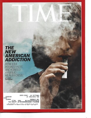 SEPTEMBER 30 2019 TIME MAGAZINE AMERICAN ADDICTION JUUL WOMEN'S RIGHTS MACRON