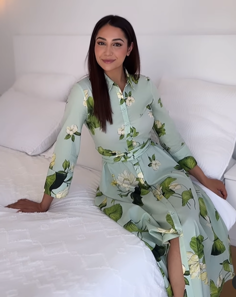 zara long sleeve short dress Zara White Collared Floral Embroidered Long Sleeve Mini Shirt Dress Size M