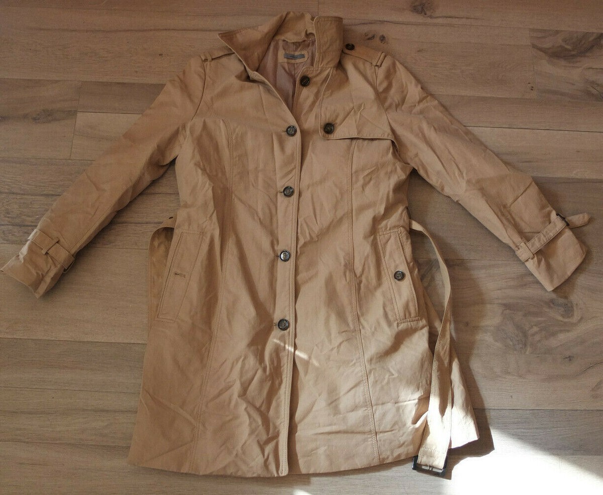 Montego Women's Trench Coat Size 44 L Top Transitional Coat