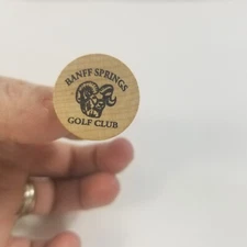 Banff Springs Golf Club ball marker.
