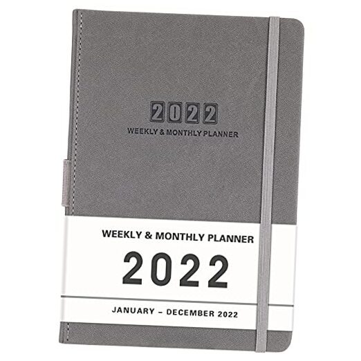 2022 Planner - Weekly Monthly Planner 2022, 5.75