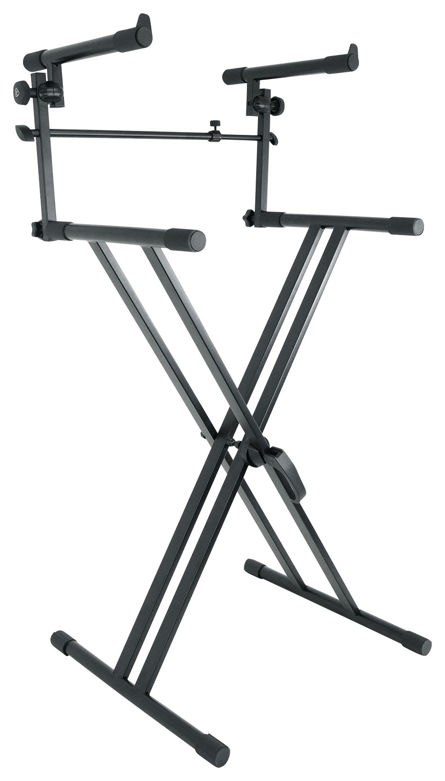 Rockville RKS42X X-Stand 2-Tier Keyboard or DJ Stand Fits Dexibell VIVO S7