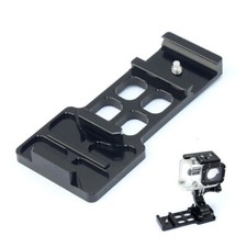 New Aluminium Camera Picatinny Weaver Guide Rail Mount Side for GOPRO Hero 1 2 3