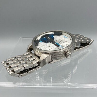 Diesel Mini Daddy Silver-Tone Watch DZ7305 | eBay Diesel Mini Daddy Silver-Tone Watch DZ7305 | eBay