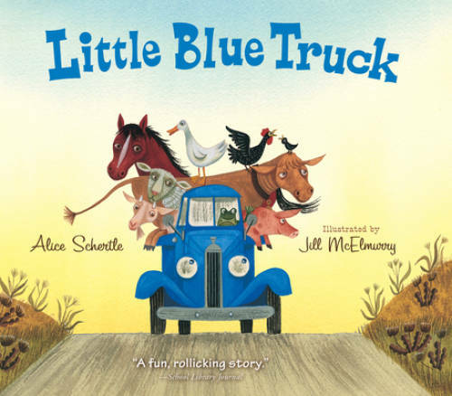 Little Blue Truck board book - Board book By Schertle, Alice - GOOD
