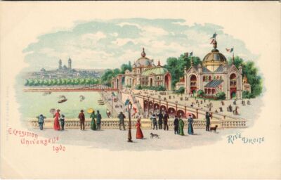 CPA EXPO 1900 PARIS rechtes Ufer (991166)