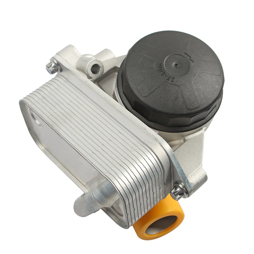 Oil Filter Housing With Oil Cooler Fits for BMW 328i 335i 528i X3 Z4 730Li 740Li Foto 2 de 4