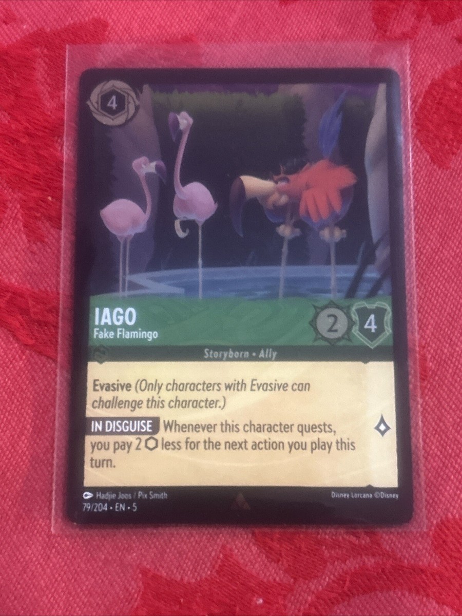ロルカナ　ディアブロ(foil)　ホイル DISNEY LORCANA - FLOODBORN FOIL #11 - HAPPY - FOIL/HOLO Pull