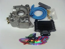 SSP-G Oil Cooler Kit for 180cc B-blocks or any GY6 that has 57mm stud spacing 