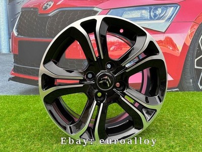 4X R16 Zoll 4X108 Citroen Aircross Style Schwarz Poliert Räder : Für Berlingo