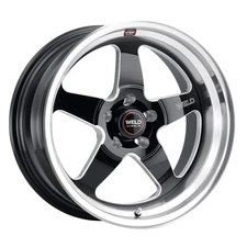 Weld Racing Wheels Ventura Street 18x10.5 +54 Black 5x120.65 5x4.75 (QTY 1)