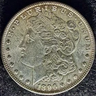 1896 Morgan Silver Dollar $1 Philadelphia Circulated Coin