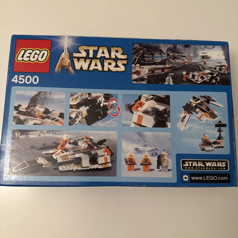 LEGO Star Wars 4500 Rebel Snowspeeder — запечатанный набор 2004 года — оригинальная трилогия - Изображение 2 из 4