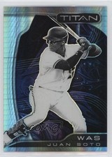2022 Panini Chronicles Titan Hyper Prizm 31/299 Juan Soto #21 10ba