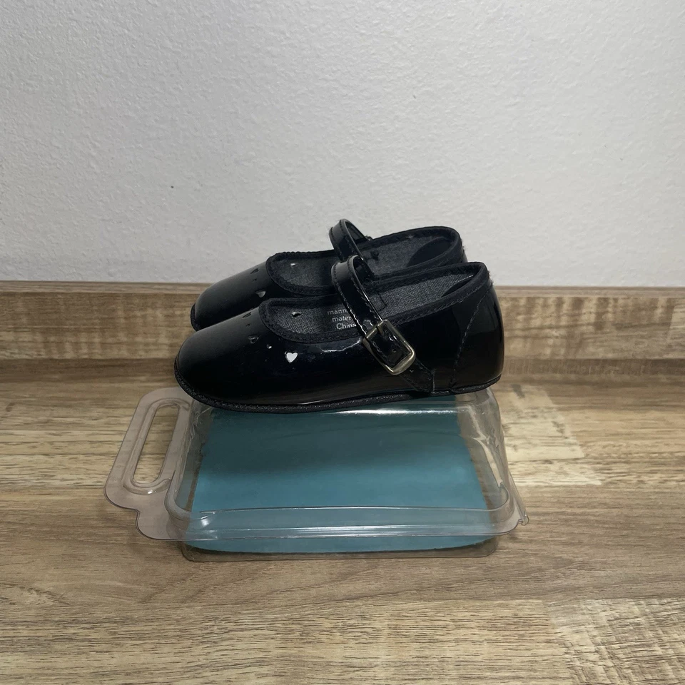 Zapatos Infantiles Step Mates Vintage Niños Talla 3 Negros Hechos en EE. UU. Foto 3 de 4