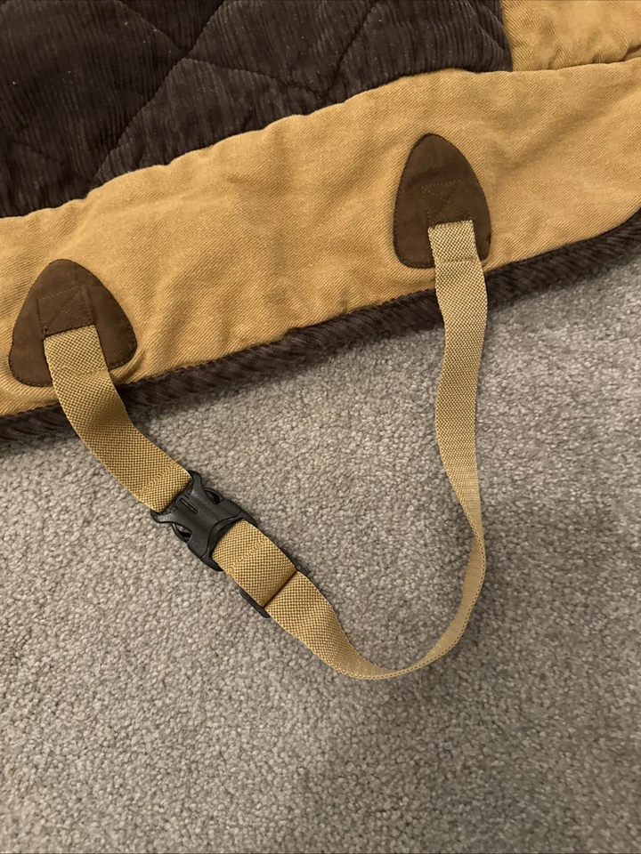 Orvis Quilted Back Seat Protector Slate Sz Large NEW - Image 3 of 4