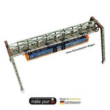 H0 1:87  Schwebebahn Gerüst V2 passend für WSW Wuppertaler Schwebebahn Modelle