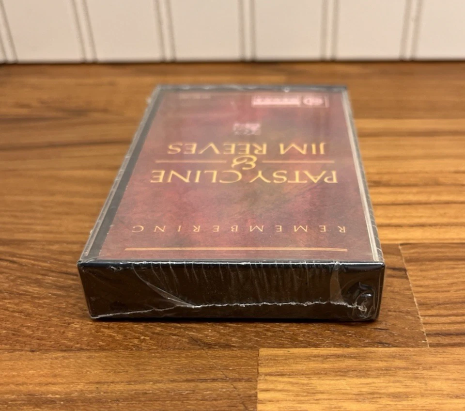 VTG Cassette Tape, Patsy Cline & Jim Reeves Remembering New Sealed - Image 4 of 4