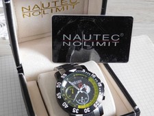 Herren-Armbanduhr Nautec No Limit P-Racer Chronograph Quarz Serial 940 OVP