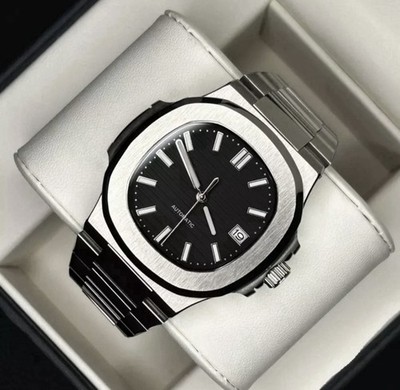 Custom 40mm BK Dial  Jumbo  Mod Watch w/NH35 Automatic Movement
