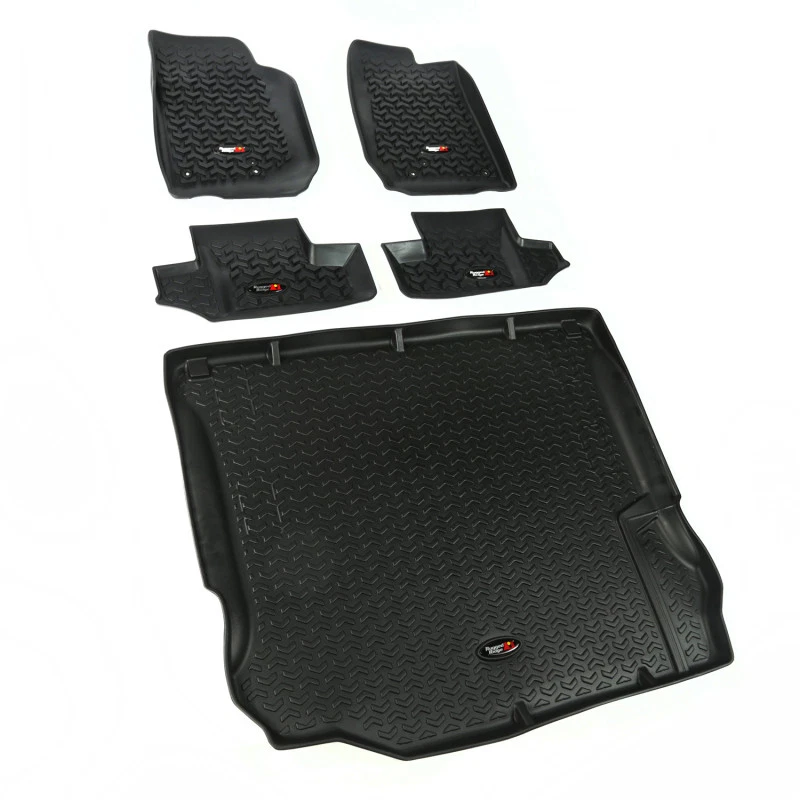Rugged Ridge 12988.03 All Terrain Floor Liners for 2011-2018 Jeep Wrangler JK - Image 2 of 4