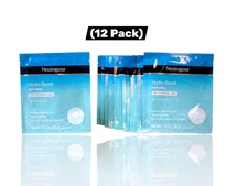(12-Pack) Neutrogena Hydro Boost Hydrating Hydrogel Face Mask w/ Hyaluronic Acid