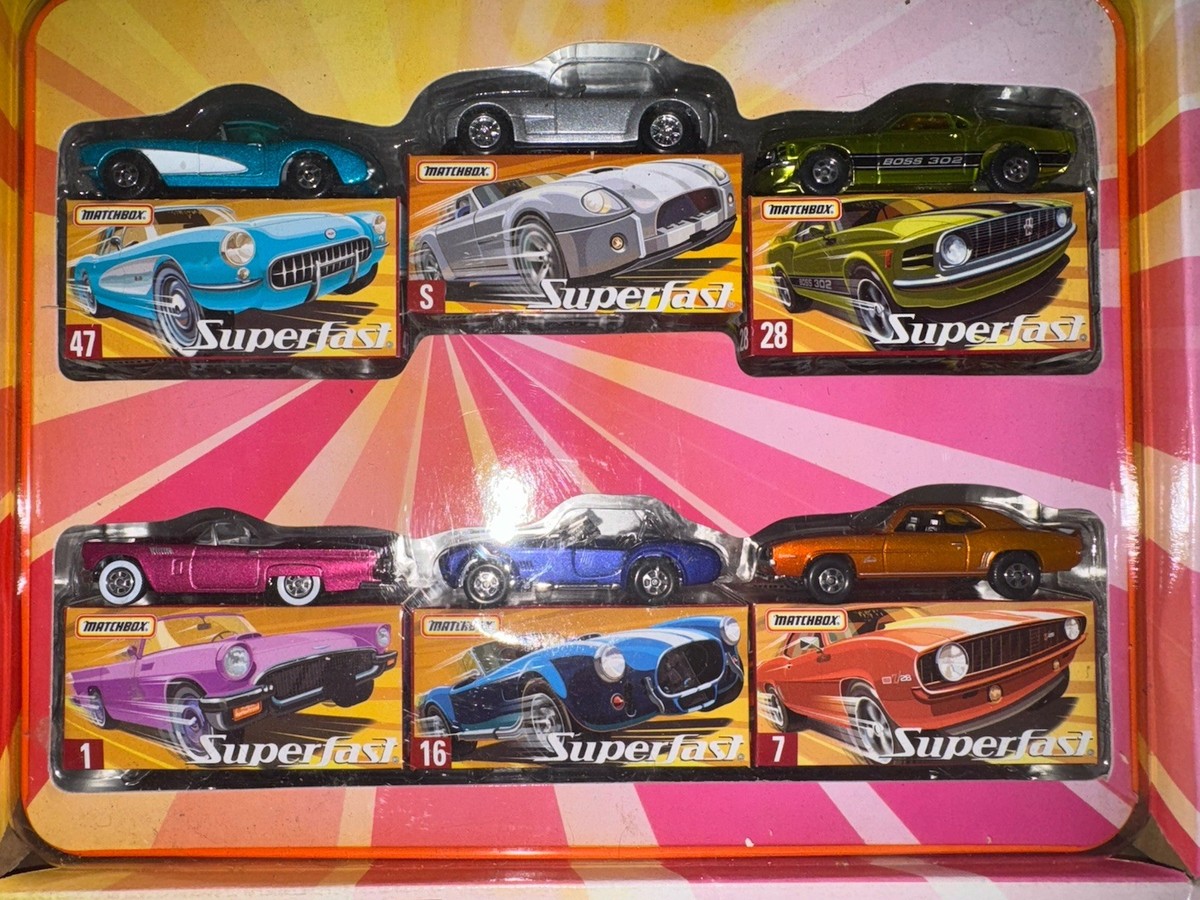 Matchbox 2005 Limited Edition SUPERFAST COLLECTOR TIN Camaro