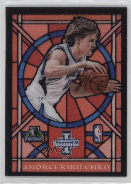 2012-13 Panini Innovation Stained Glass Andrei Kirilenko #50 0r5a