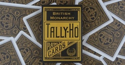 British Monarchy Playing Cards Tally-Ho - NEW, Ope Box