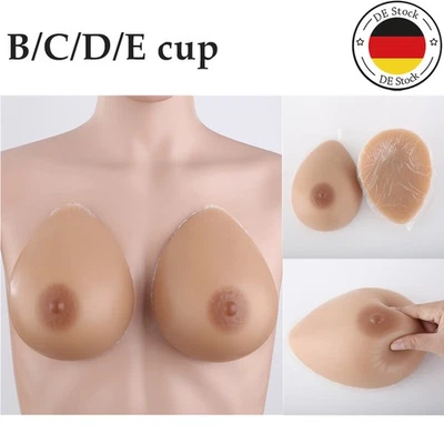 Une paire de en silicone formes de seins faux boobs pour travessier mastectomi - Photo 1/4
