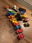 Matchbox Truck Lot Vintage 18 Trucks, Hot Wheels Majorette VTG Toys Cars Tractor