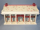 Marx Tin Lithograph Southern Colonial Mansion Playset House Minty