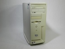 Vintage Dell Dimension 4100 MT  Pentium III  128MB RAM  NO HDD  Boots 2 BIOS