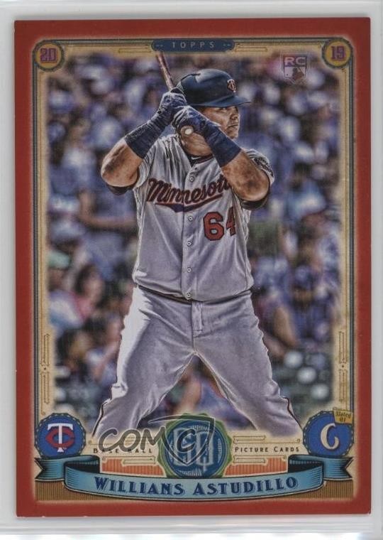 2019 Topps Gypsy Queen Red 6/10 Willians Astudillo #152 Rookie RC 0f21