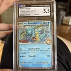 Misty's Gyarados Destined Rivals CGC 5.5 Prerelease Rare Holo 049/182 English