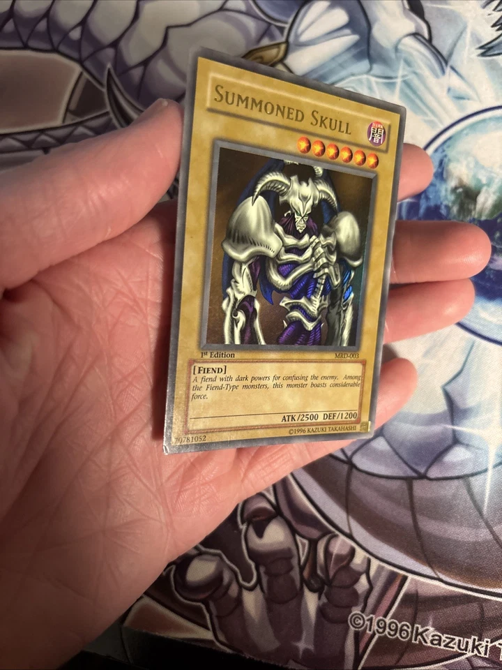 (YL) Summoned Skull MRD-003 Metal Raiders Ultra Rare 1st Edition MP - Image 3 of 4