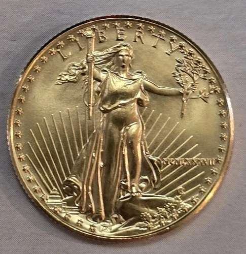 1987 1/2 OZ $25 Gold American Eagle GEM BU