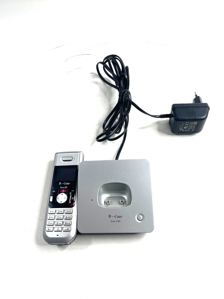 Telekom Sinus A 300 Festnetz Telefon schnurlos silber - Bild 3 von 4
