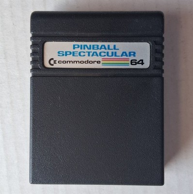 Commodore 64 C64 - Pinball Spectacular - game cartridge only - untested