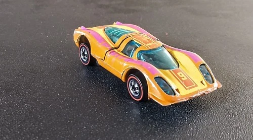 VERY NICE!! FREE SHIPPING! Vintage Hot Wheels Redline Porsche 917 Flying Colors