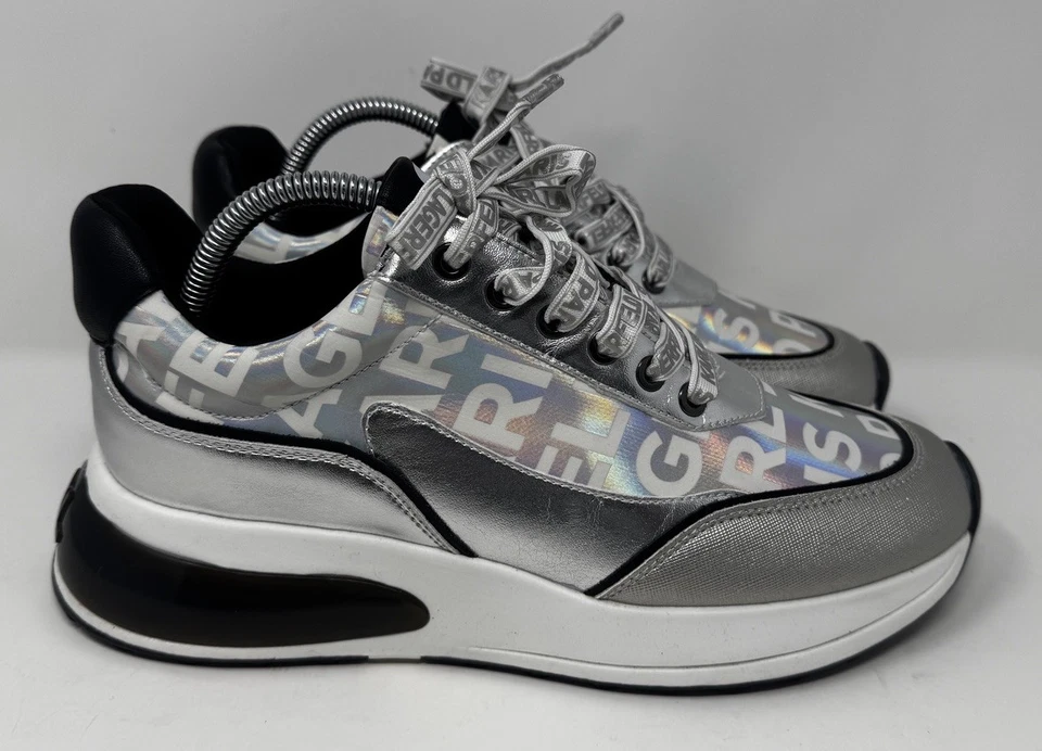 Zapatillas sin cordones Karl Lagerfeld Paris Doe iridiscentes/para mujer talla 9M/40B EU Foto 2 de 4