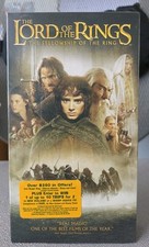 Lord of the Rings Fellowship of the Ring VHS 2002 New Sealed New Line Canada