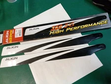 ALIGN T-REX BLADES 360 3G HD360AT CARBON FIBER WHITE 