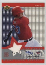 2002 Upper Deck Minor League Baseball Star Swatch 2/25 Mark Teixeira #SS-MT 0oc8