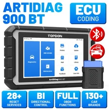 2025 TOPDON AD900BT Auto Scanner Full System Diagnostic Tool ECU Online Coding