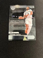 2024-25 Panini Mosaic Stephon Castle rookie card Give and Go #6 spurs