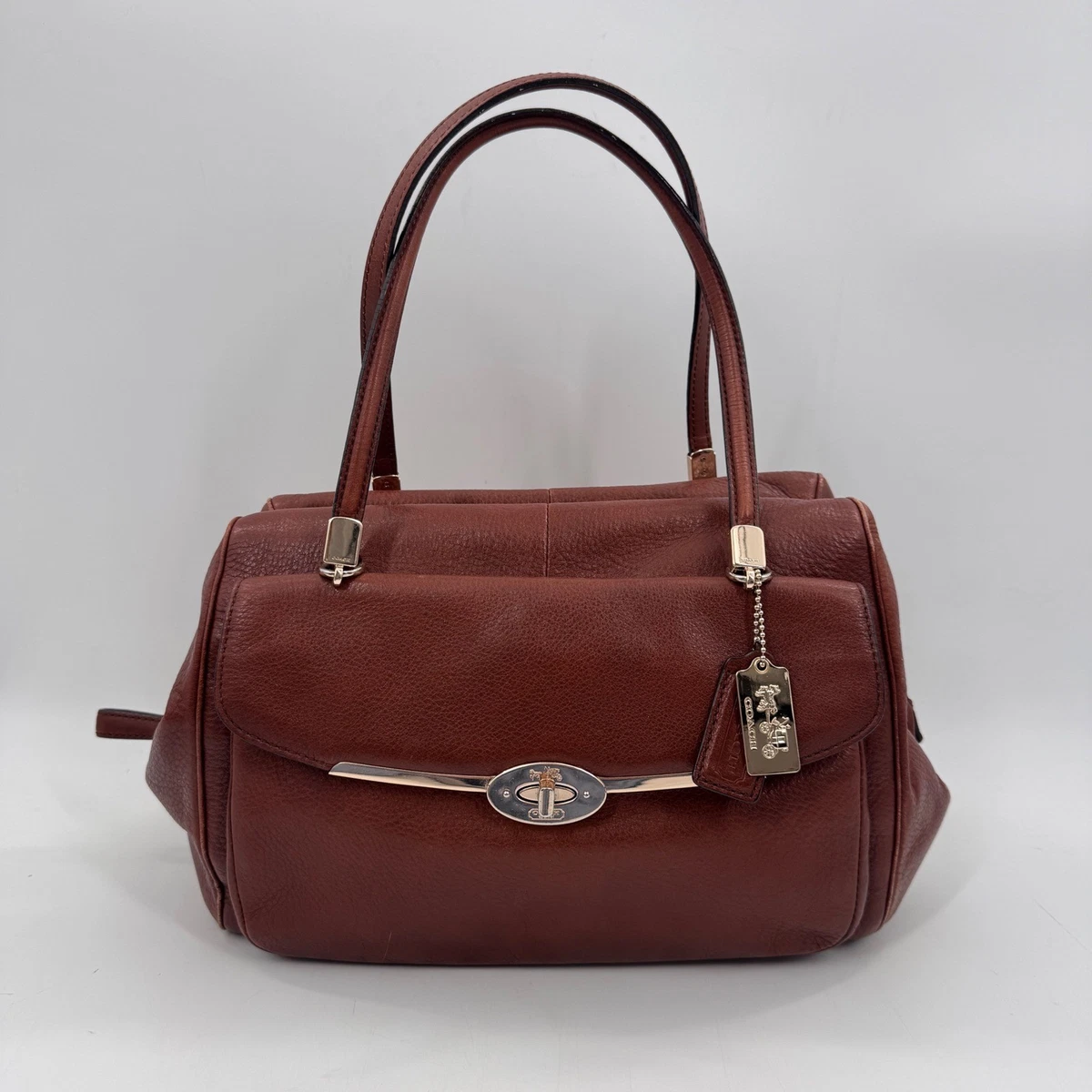 Coach Madison Turn Lock Satchel/Top Handle Bag Handbags & Bags for