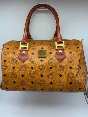 #ad Pre Owned MCM Brown Shoulder Bag Shoulder Bag $337.99